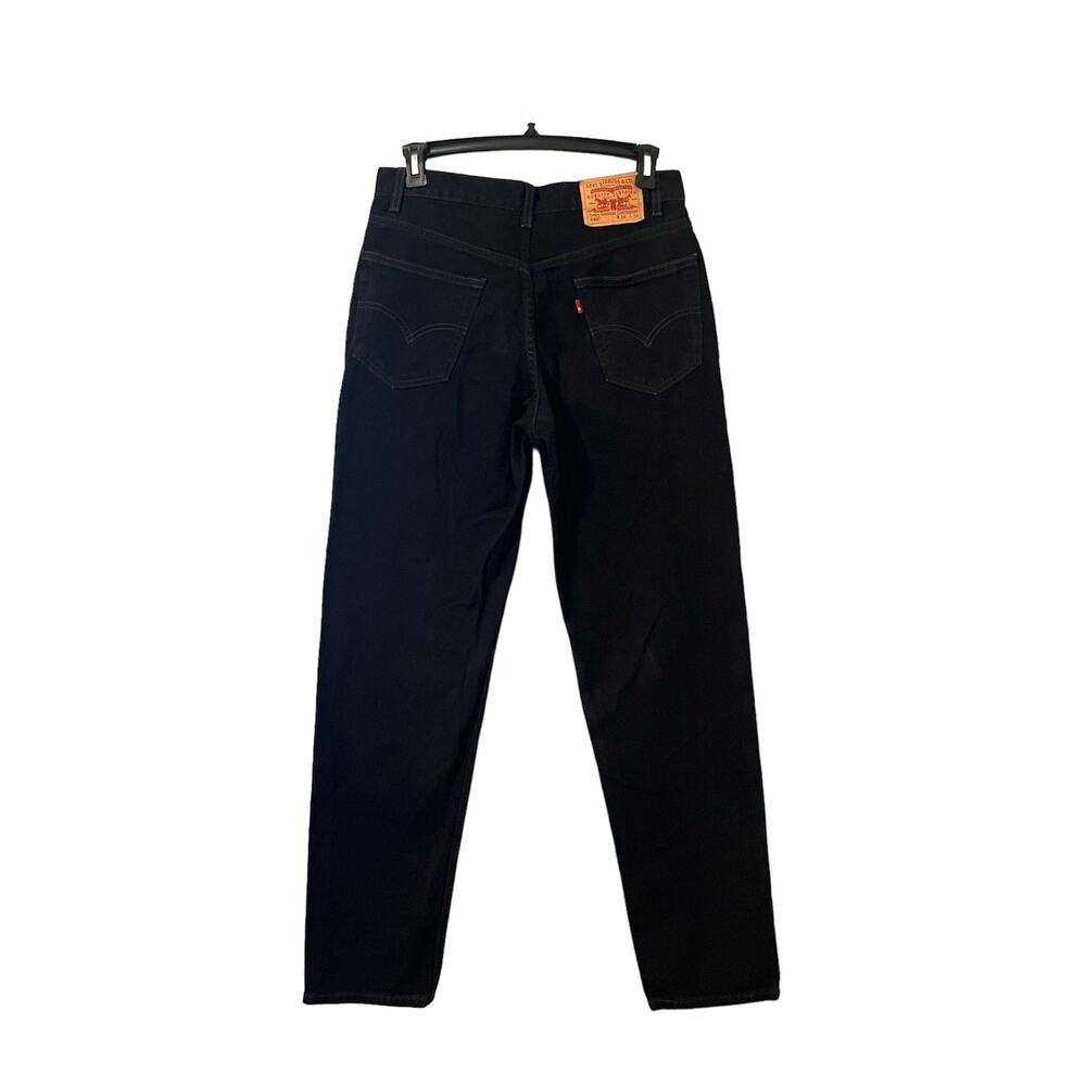Levi’s Black 505 Size 34 x 36 Relaxed Fit Vintage Y2K 2001